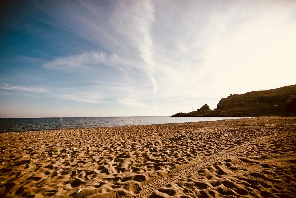 Beach, Estrella Villas, Rhodes