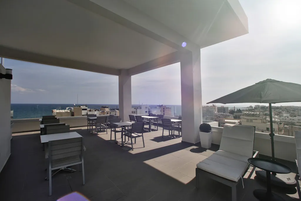 Terrace, The Josephine Hotel, Cyprus