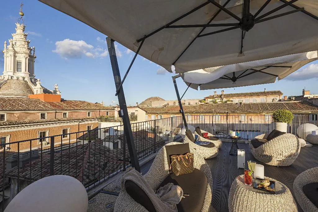Terrace, Palazzo Navona, Rome