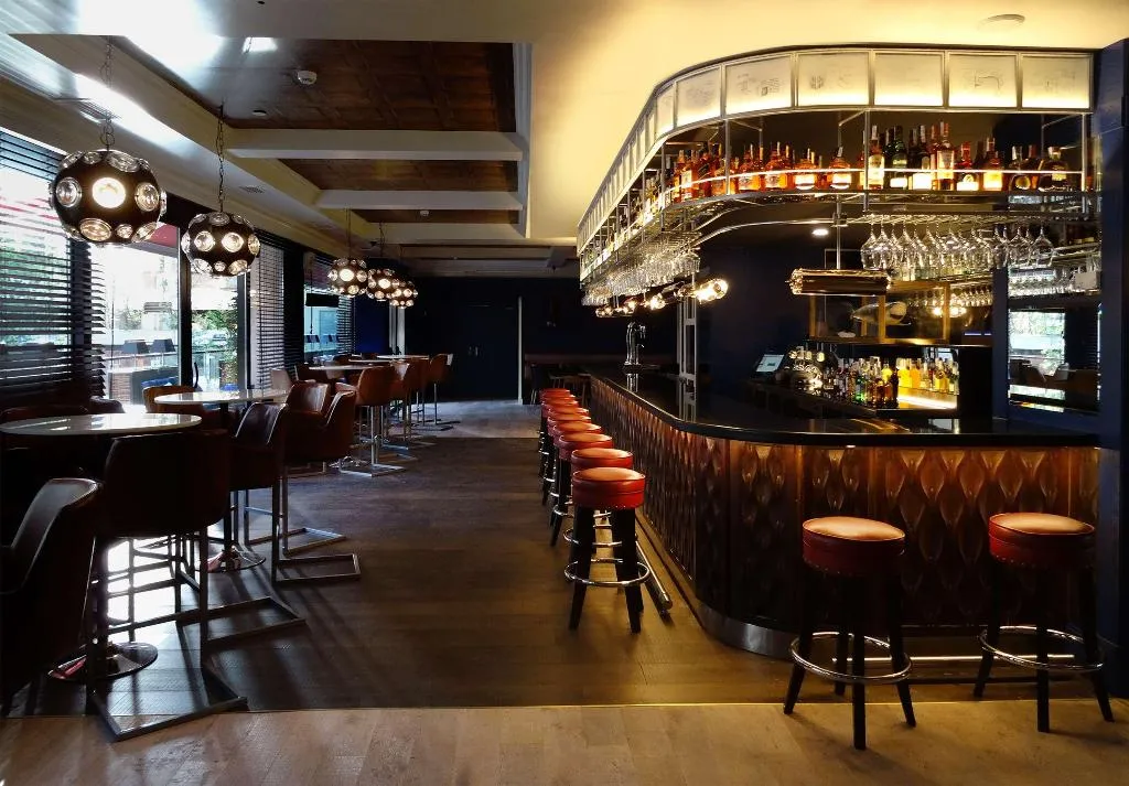 Bar, The Level At Hotel Melia Castilla, Madrid