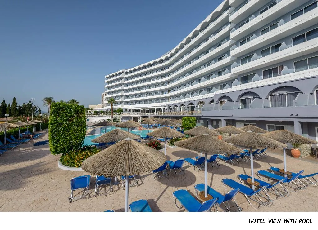 General view, Olympos Beach, Rhodes