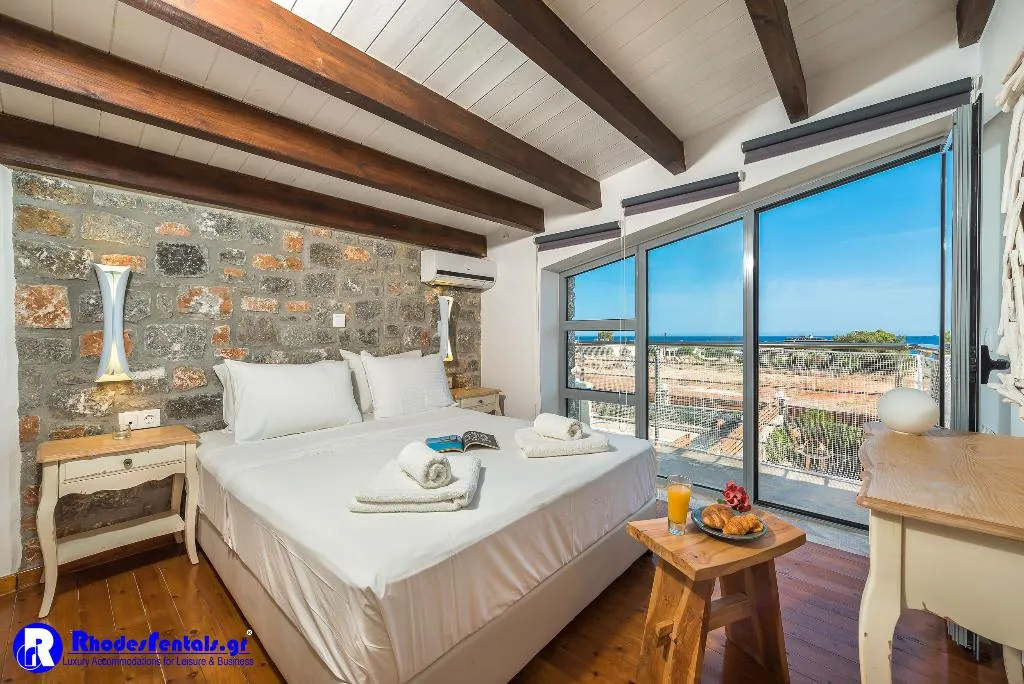 Room, Lindos Seastone Villas, Rhodes