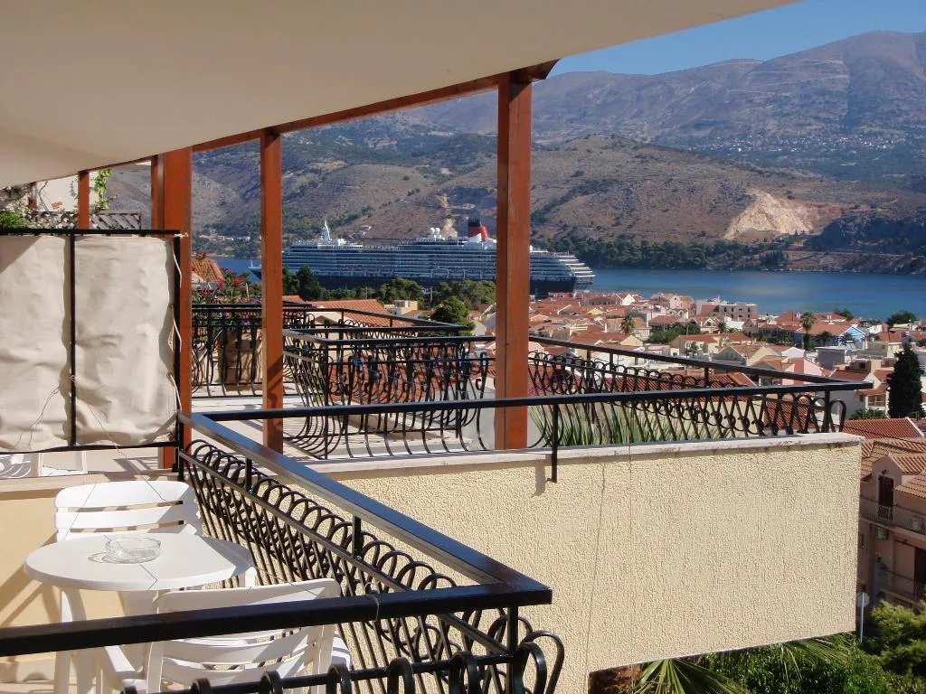 Terrace, Europe Hotel, Kefallinia