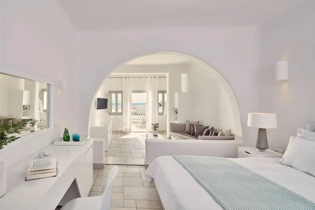 DOUBLE SEA VIEW Room, Aqua Blue Beach Hotel, Santorini