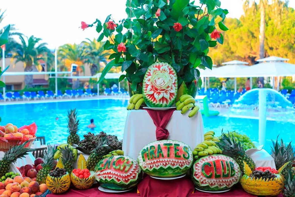 Restaurant, Pirates Beach Club, Antalya