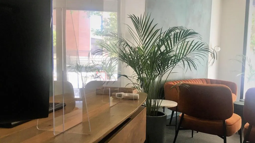 Lobby, B&B Mare de Deu Jardines del Turia, Valencia
