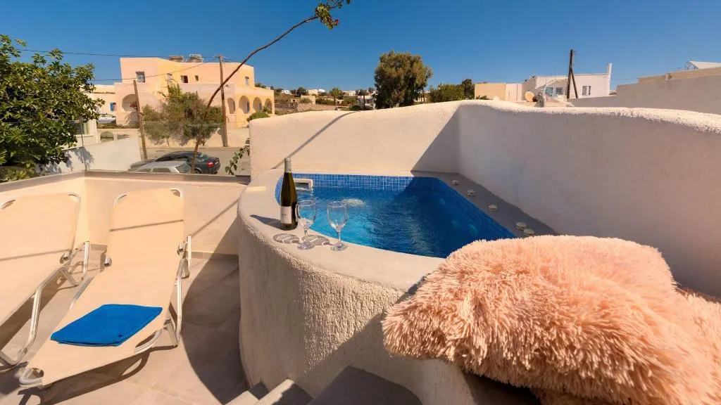 General view, Villa Aegeon, Santorini