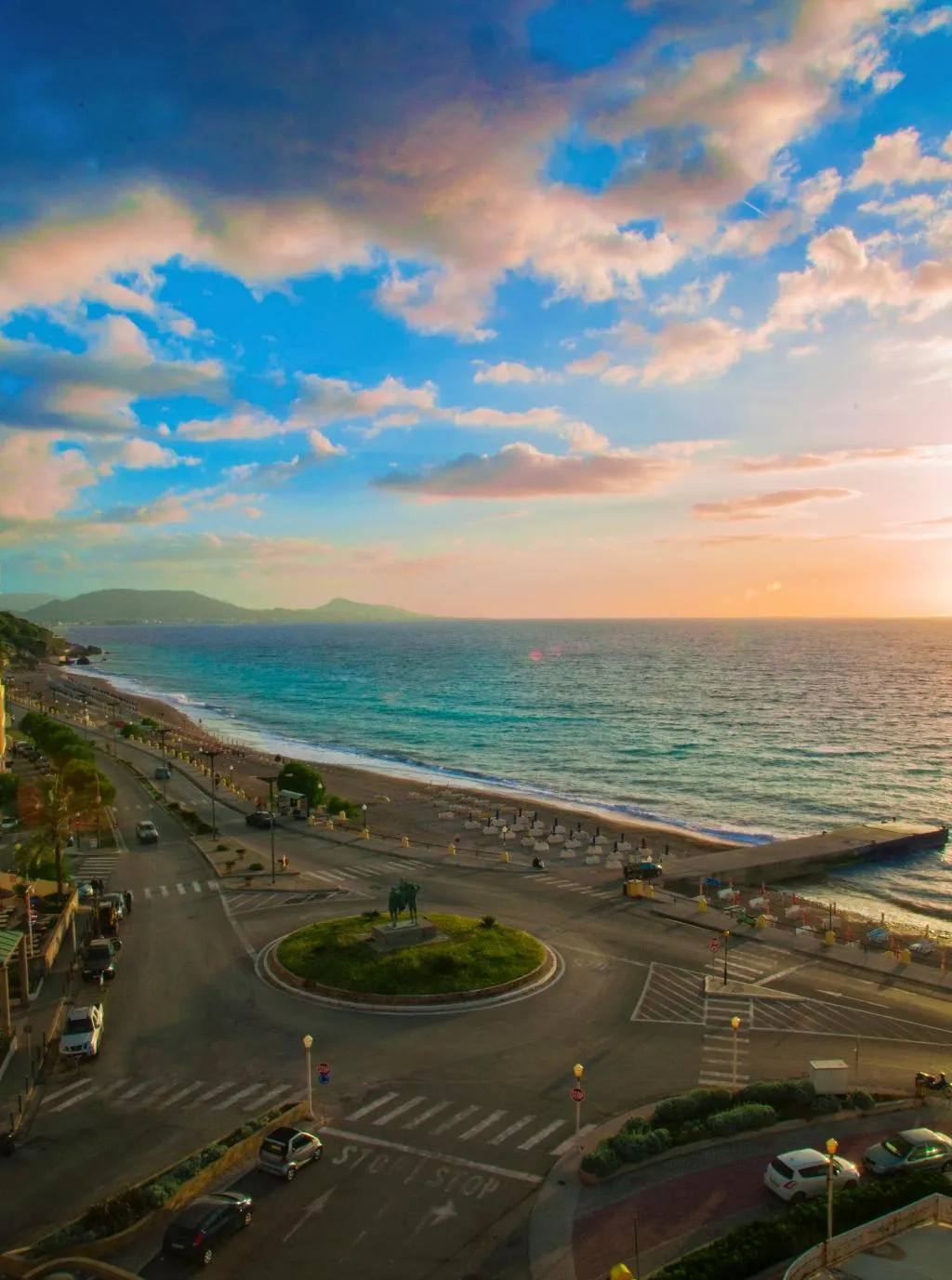 Beach, Europa Hotel rooms & Studios, Rhodes