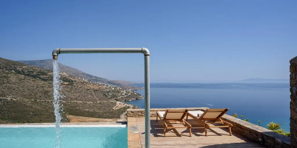 VILLA GRAND Room, Andross Tessera, Corfu