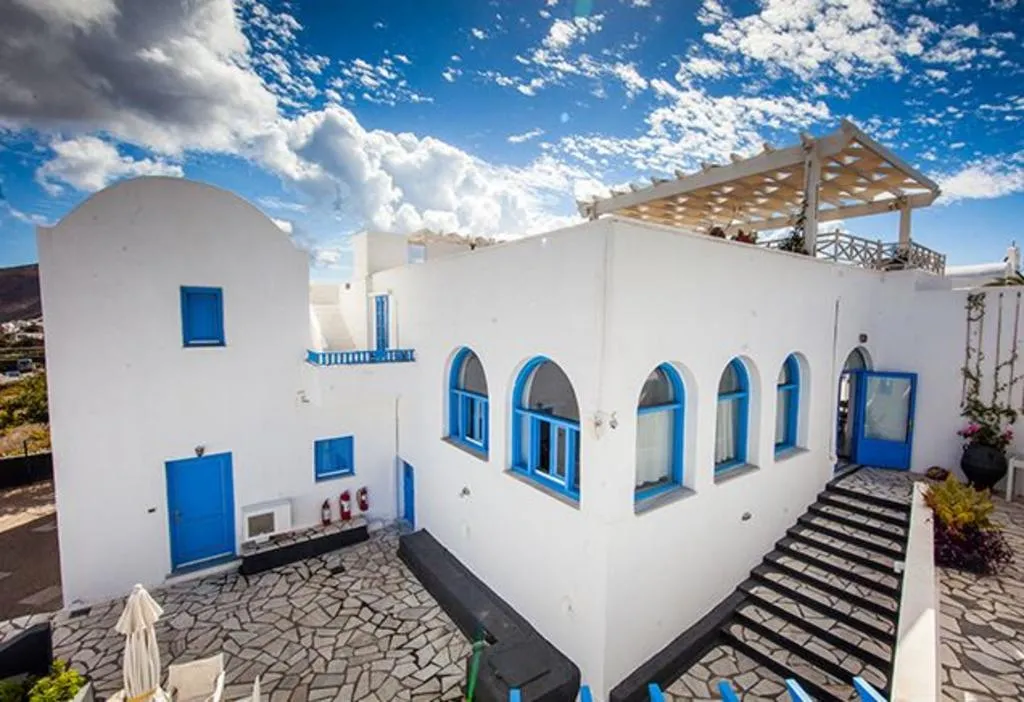 General view, Laokasti Villas, Santorini