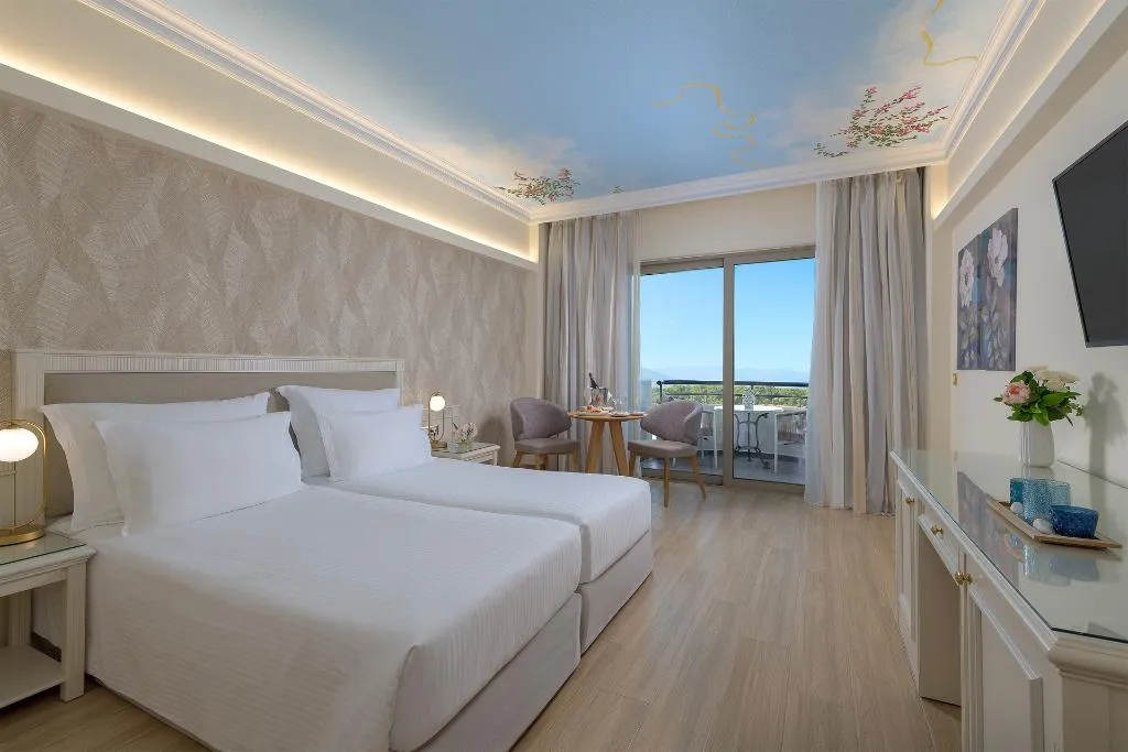 Double or Twin SIDE SEA VIEW Room, Atrium Palace, Rhodes