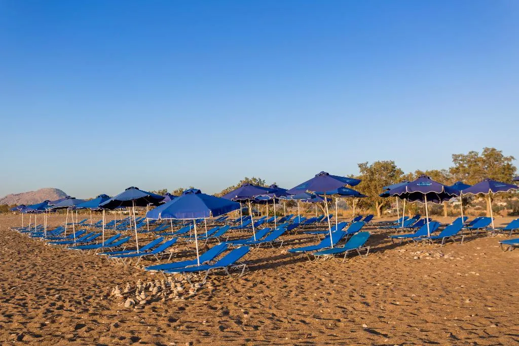 Beach, Blue Sea Holiday Village, Rhodes