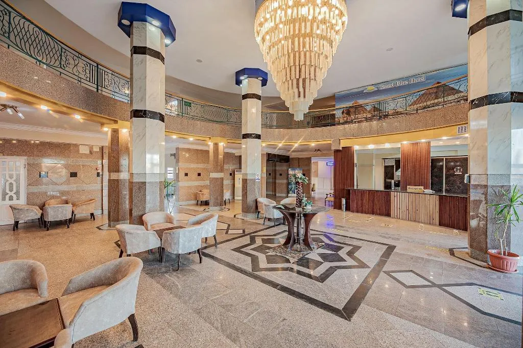 Lobby, Grand Blue St Marea Hotel & Aqua Park, Red Sea Riviera