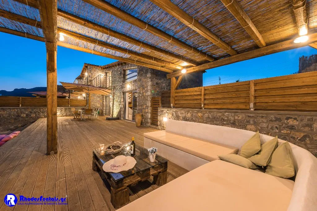 VILLA THREE BEDROOMS WITH PRIVATE POOL Room, Lindos Seastone Villas, Rhodes