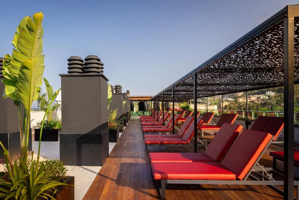 Terrace, Golden Bahia de Tossa & Spa, Costa Brava