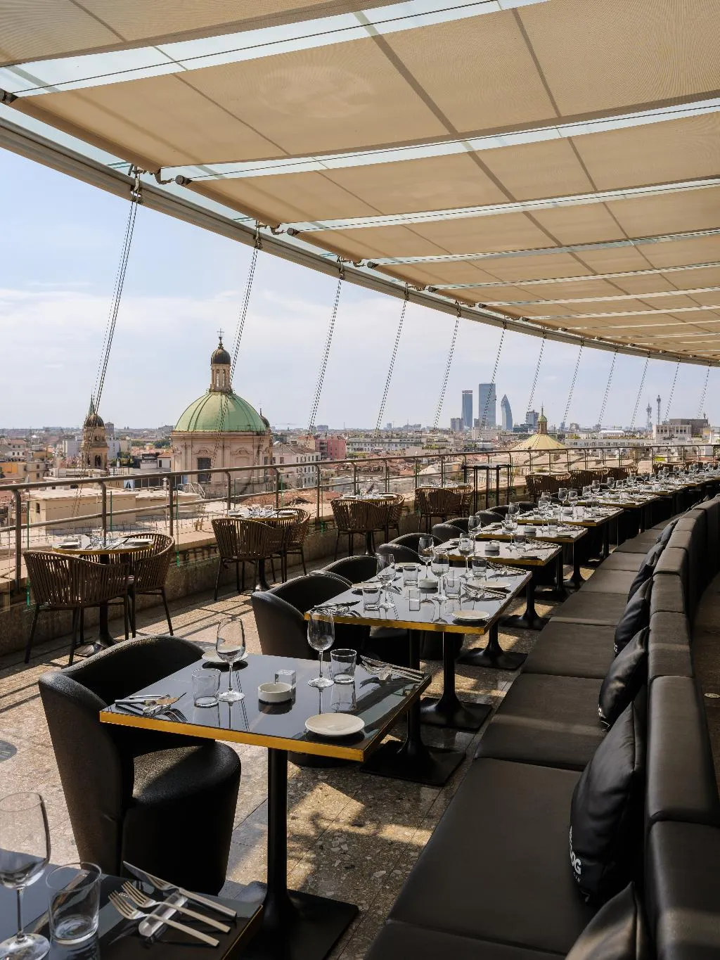 Restaurant, The Square Milano Duomo, Milan