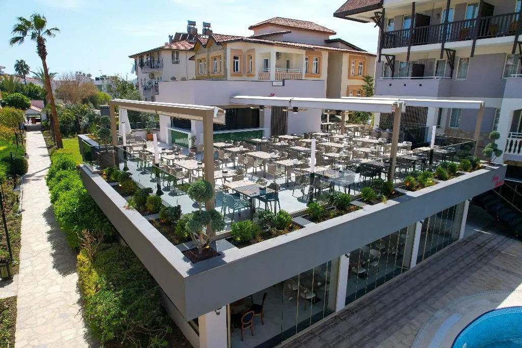 Terrace, Side Village Hotel, Antalya