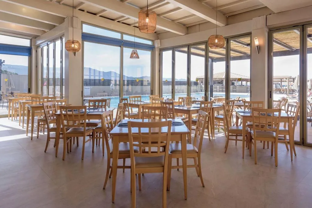Restaurant, Neptuno Beach Hotel, Crete
