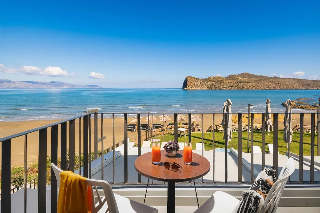 Beach, Elia Agia Marina Beach Hotel, Crete