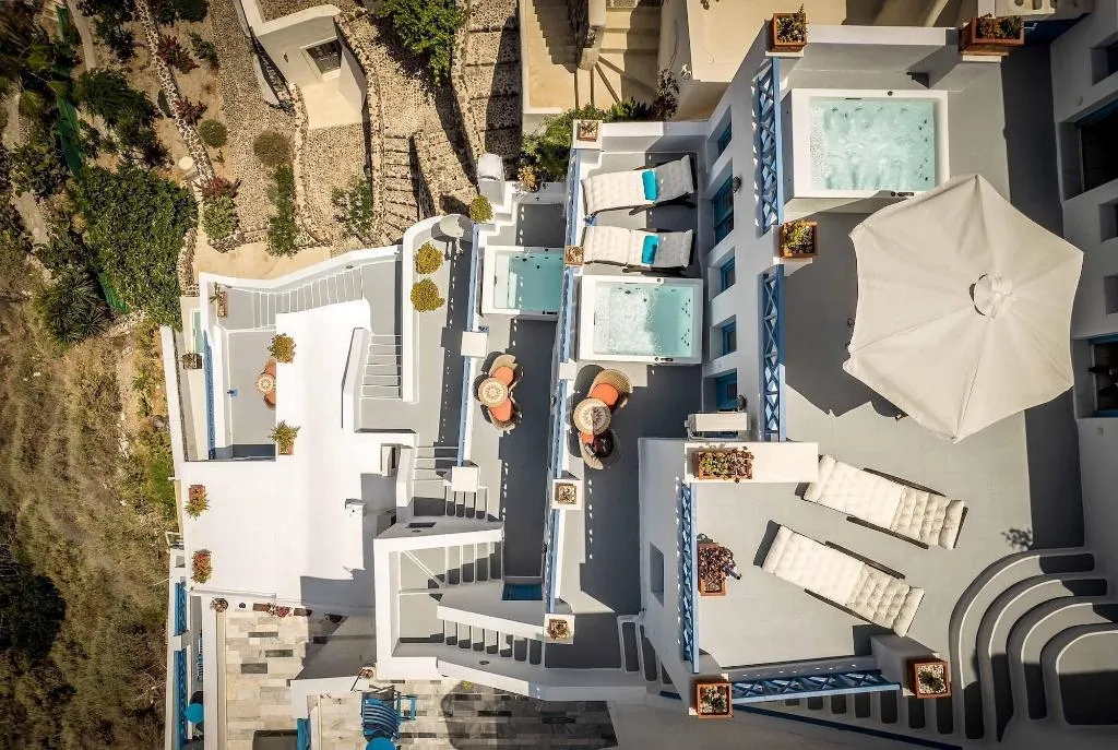 General view, Golden Grey Goose, Santorini