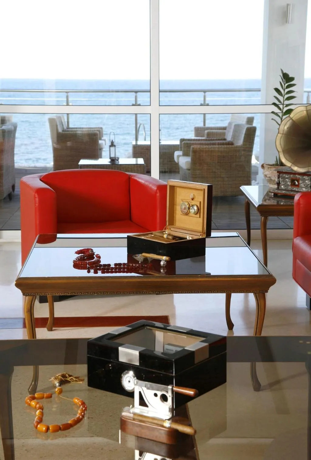 Lobby, Glaros Beach, Crete