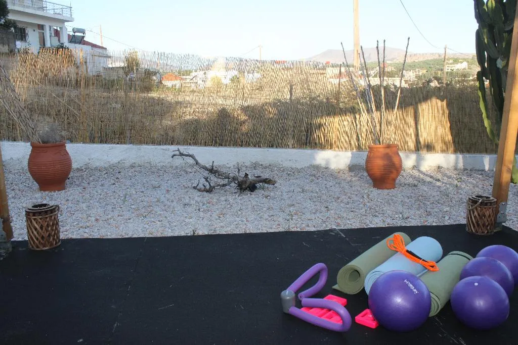Terrace, Apokoros Craft Deco&Activities Boutique Hotel, Crete