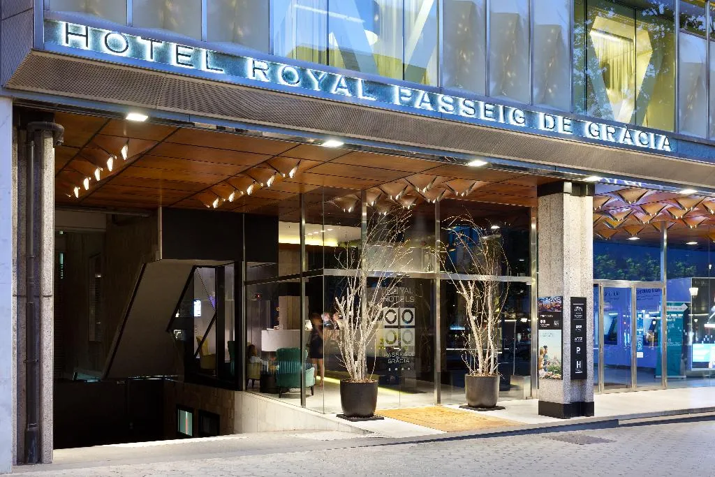 General view, Royal Passeig de Gracia, Barcelona