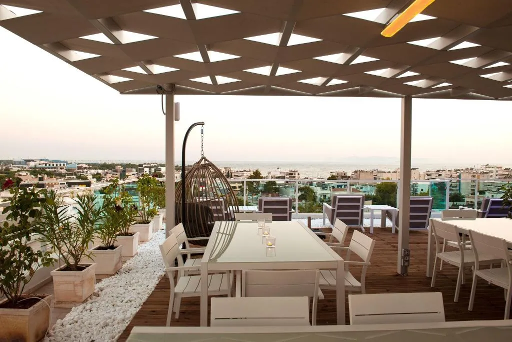 Terrace, Scale Suites, Athens