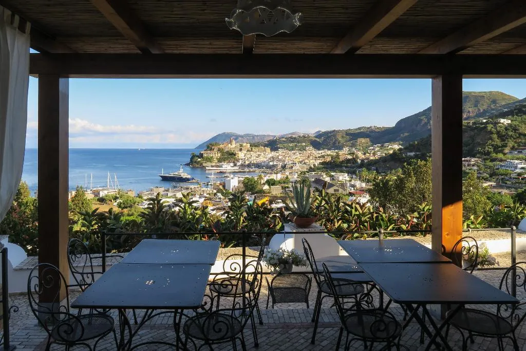 Terrace, Villa Enrica, Catania