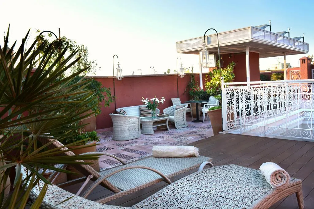 Terrace, Riad Karmela Princesse, Agadir