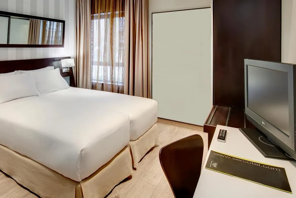 DOUBLE SINGLE USE STANDARD Room, Sercotel Madrid Aeropuerto, Madrid