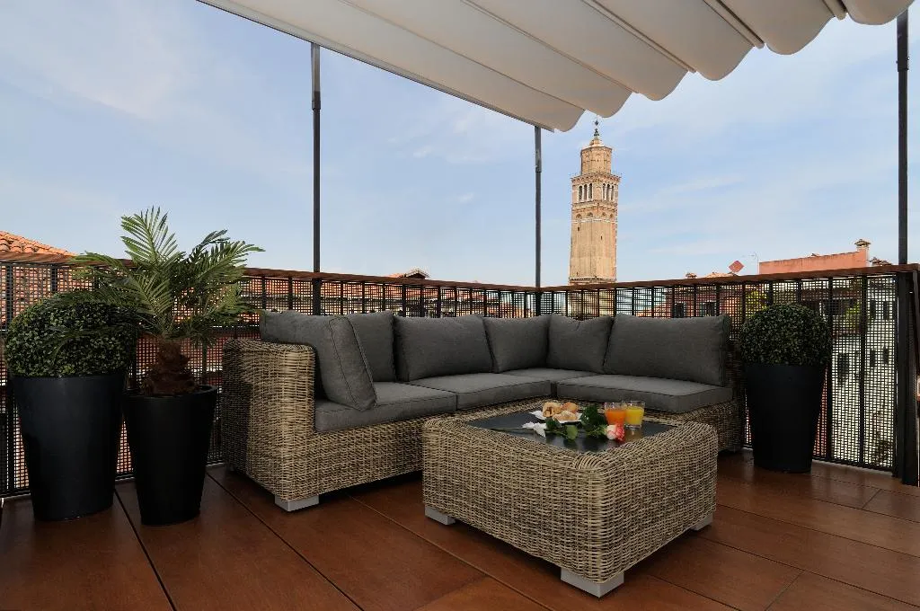 Terrace, UNA HOTELS Ala Venezia - Adults +16, Venice