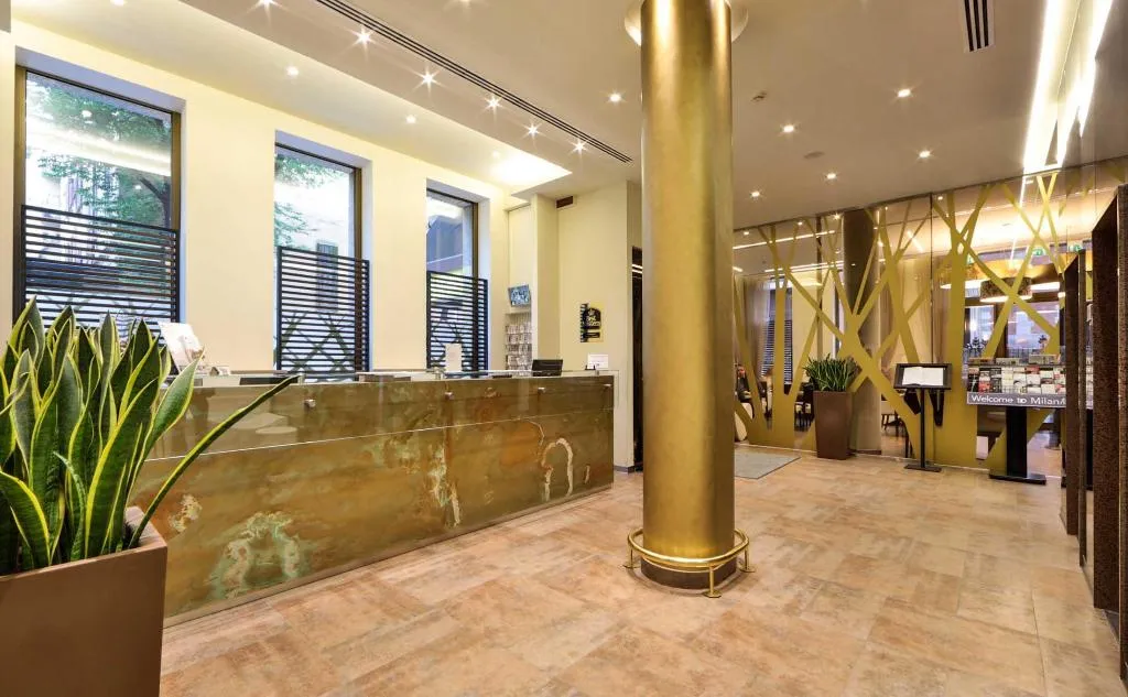 Lobby, Best Western Hotel Madison, Milan