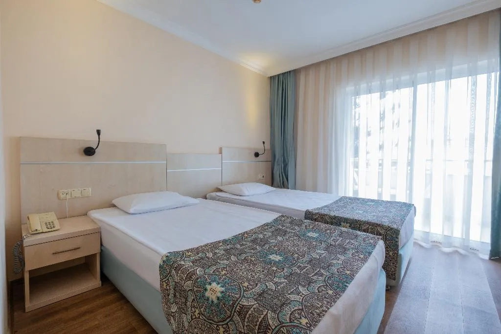 DOUBLE SINGLE USE SIDE SEA VIEW Room, Sun Beach Hill Hotel, Antalya