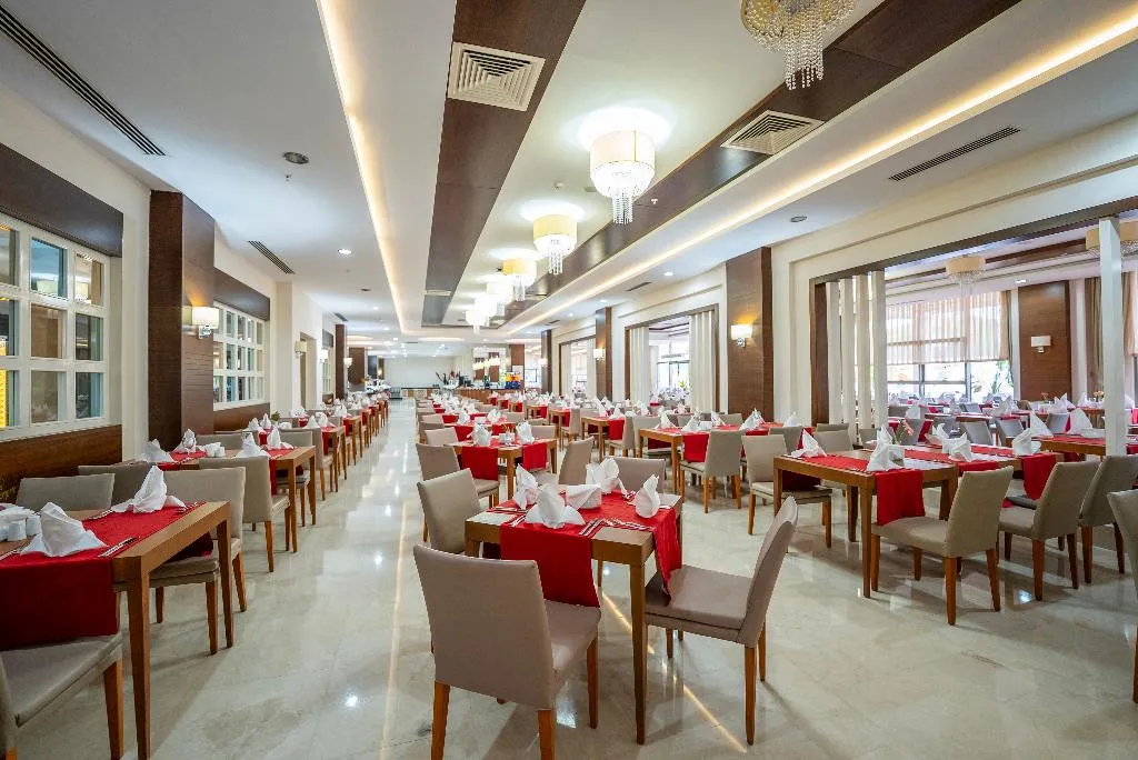 Restaurant, Linda Sunny Beach Hotel & SPA, Antalya