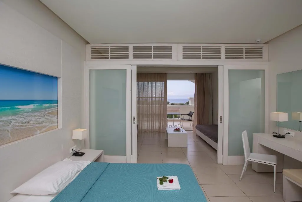 FAMILY ROOM SEA VIEW Room, Lindos White hotel & suites, Rhodes