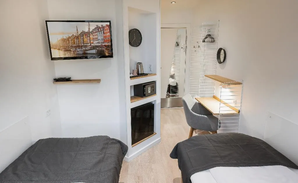 TWIN STANDARD Room, Go Hotel Ansgar, Copenhagen