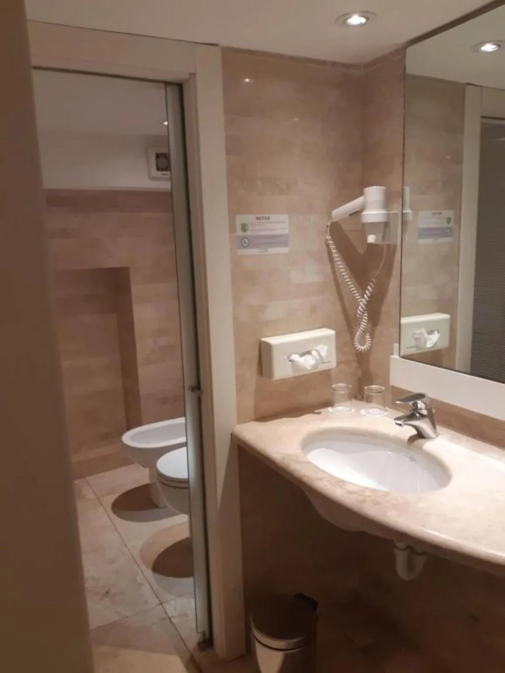 DOUBLE SINGLE USE SUPERIOR Room, White, Rome