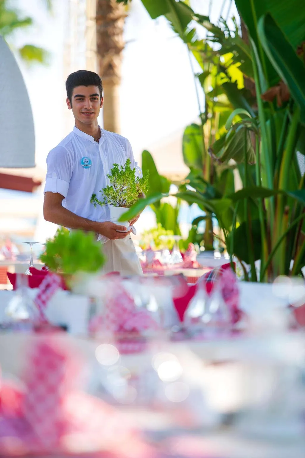 Restaurant, Miramare Beach, Antalya