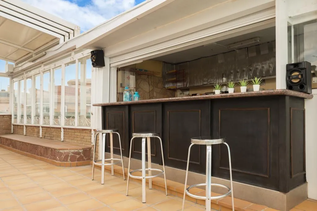 Terrace, Vintage Hotel Mercedes, Costa Brava