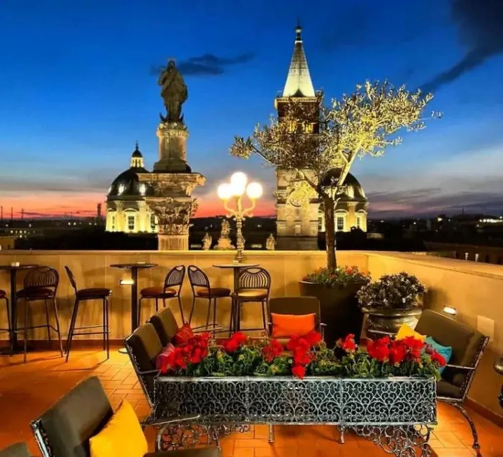 Terrace, Room Select Mecenate Palace, Rome