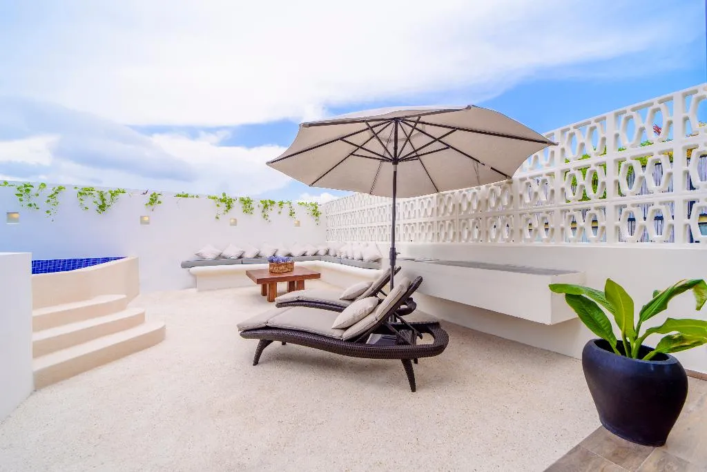 DOUBLE WITH TERRACE Room, K'uyen Boutique Hotel, Cancun Area