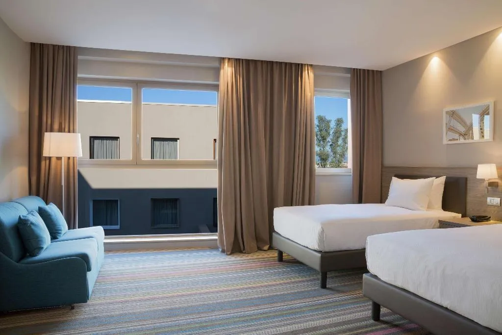 TWIN STANDARD Room, Hampton By Hilton Rome East, Rome