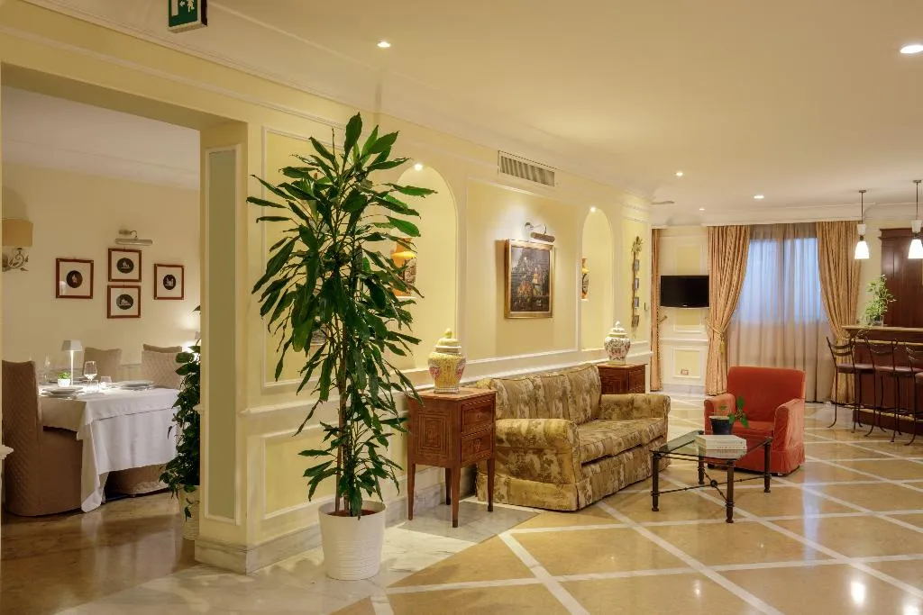 Lobby, Donna Laura Palace, Rome