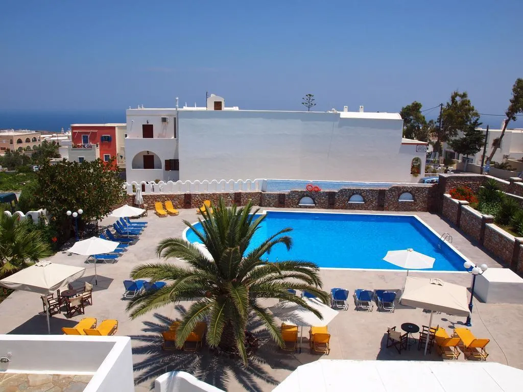 General view, Albatros Hotel, Santorini