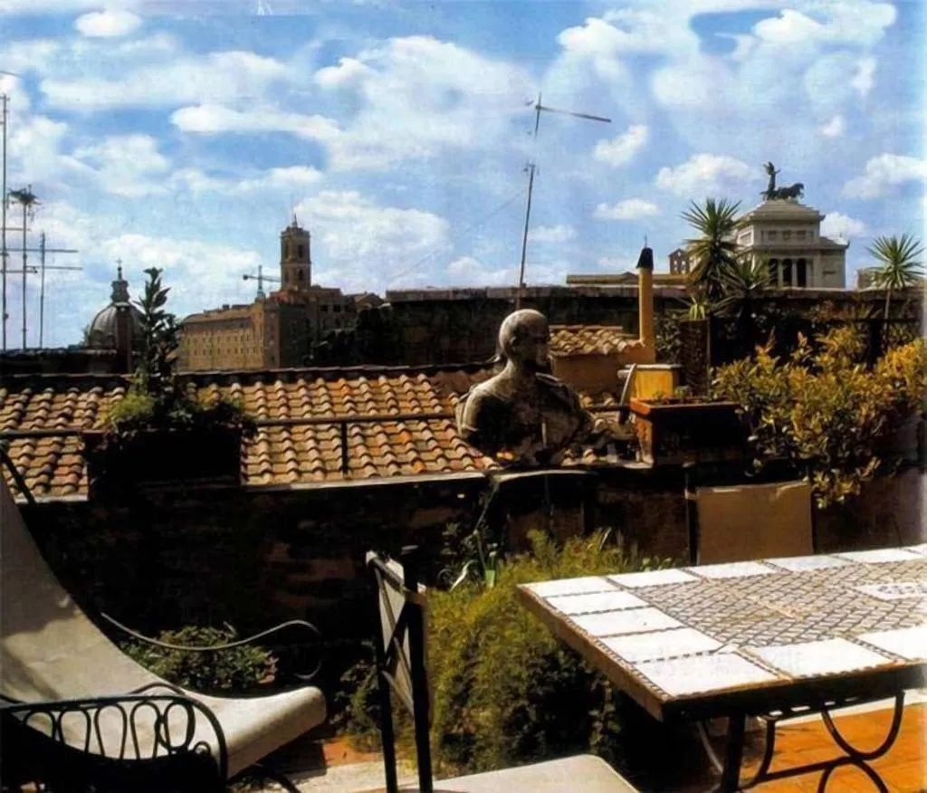 Terrace, The Inn At The Roman Forum, Rome