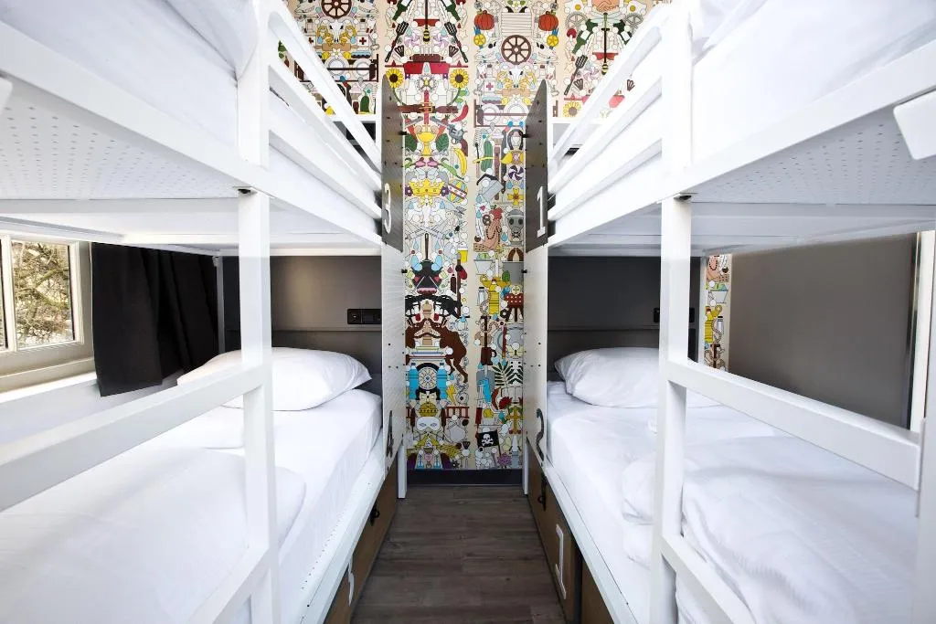 Double or Twin BUNK BED Room, Generator Amsterdam, Amsterdam