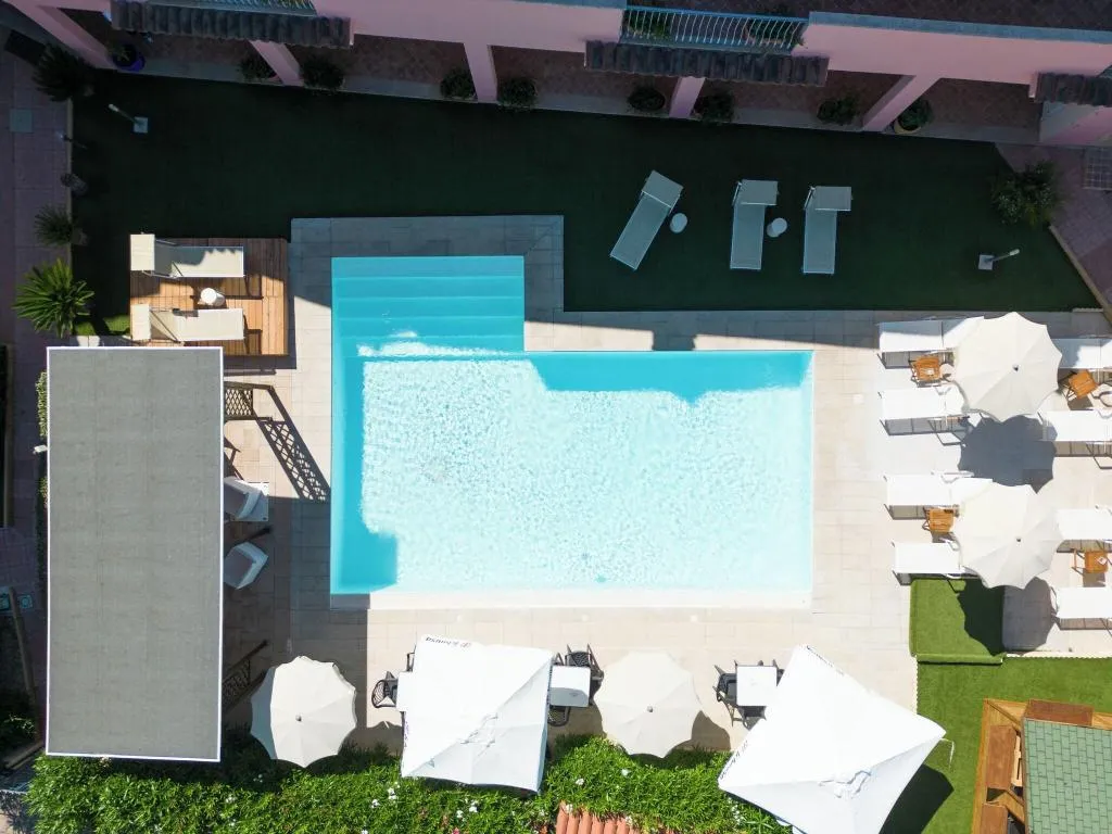 Terrace, Hotel Daniel, Olbia
