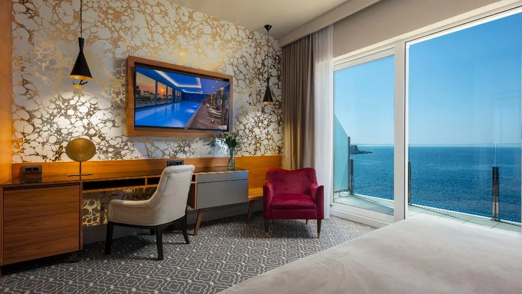 DOUBLE SEA VIEW WITH BALCONY Room, Royal Ariston, Dubrovnik
