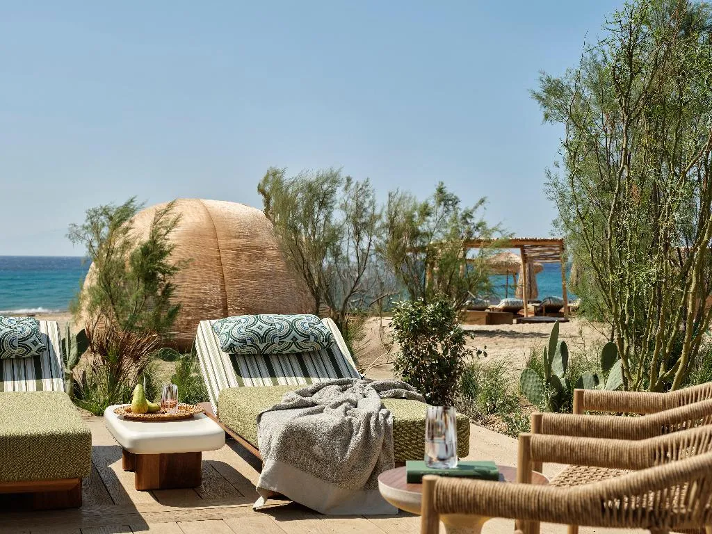 Beach, Myconian Sunrise Relais & Chateaux Hotel, Mykonos